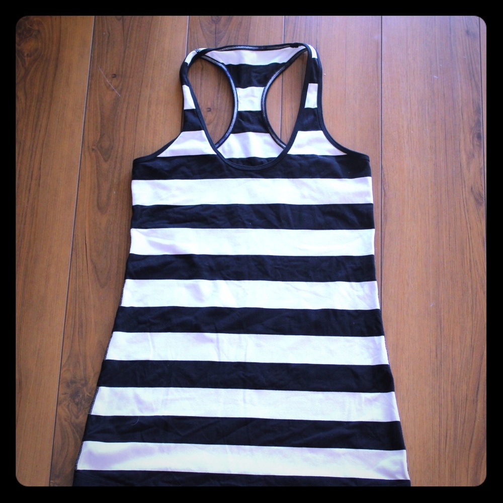 Lululemon striped striped racerback tank